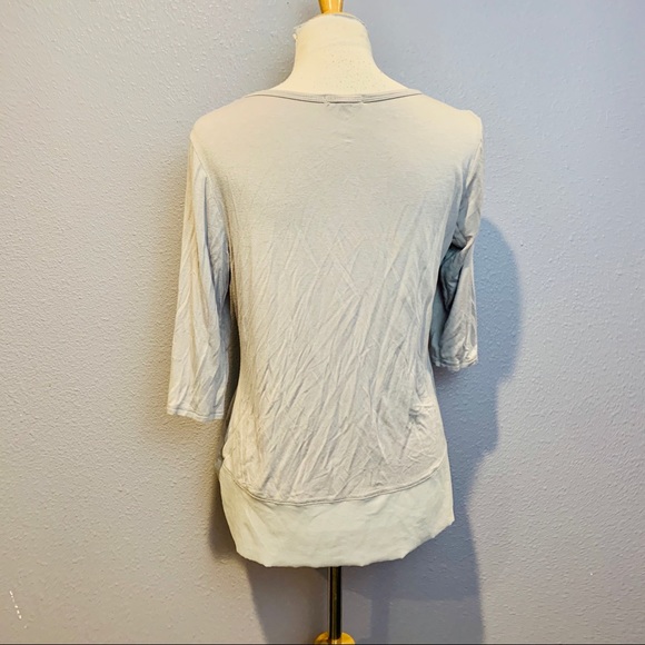 ⭐️ AVA JAMES Gray Pullover Top - Picture 3 of 4
